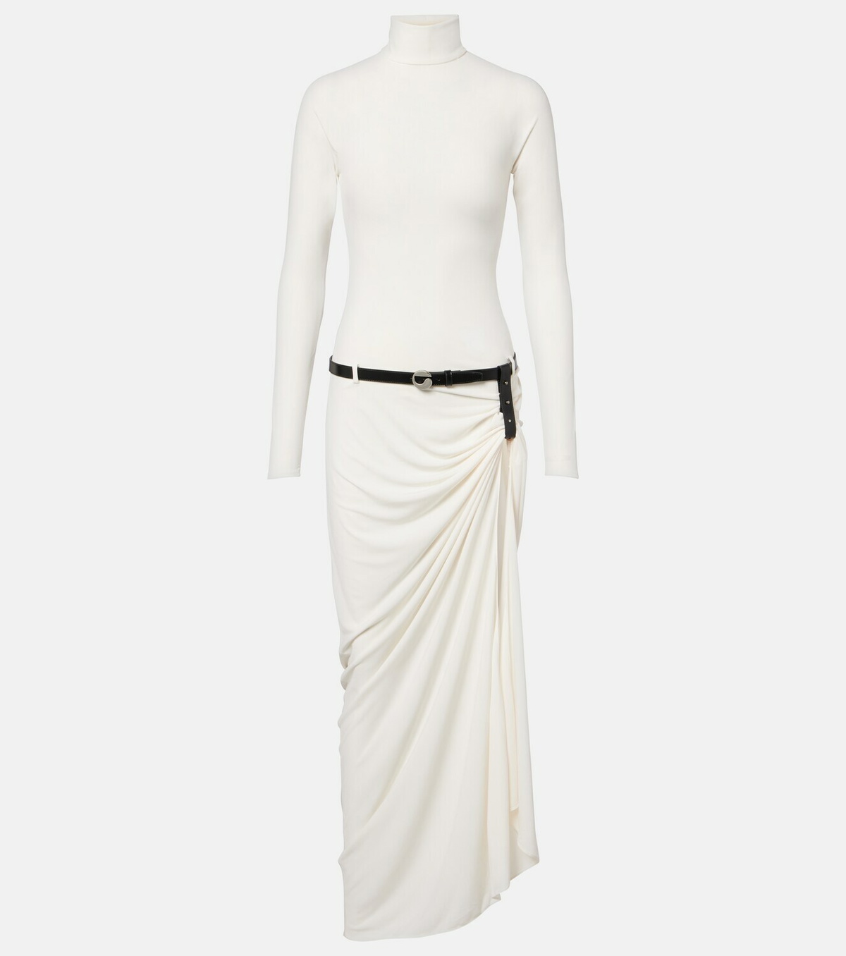 Coperni Belted draped gown