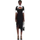 Vivienne Westwood Black Long Monday Pulling Midi Dress