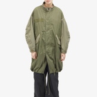 Beams Boy Women's Solotex Parka Jacket in Olive Crz 