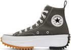 Converse Gray Run Star Hike Sneakers