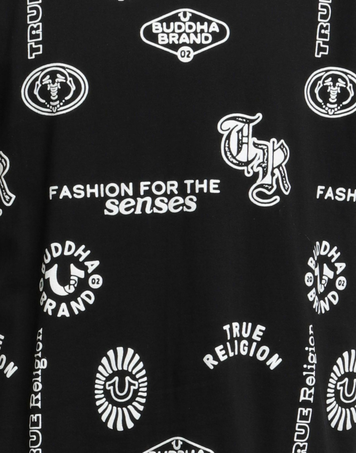 True Religion Mens T-shirt in Black