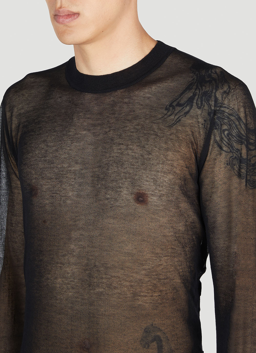 Ann Demeulemeester Diederik Long Sleeve Top