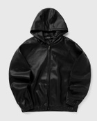 Daily Paper Pu scuba jacket Black Mens Bomber Jacket