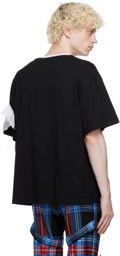 Charles Jeffrey LOVERBOY Black Cute Gromlin T-Shirt