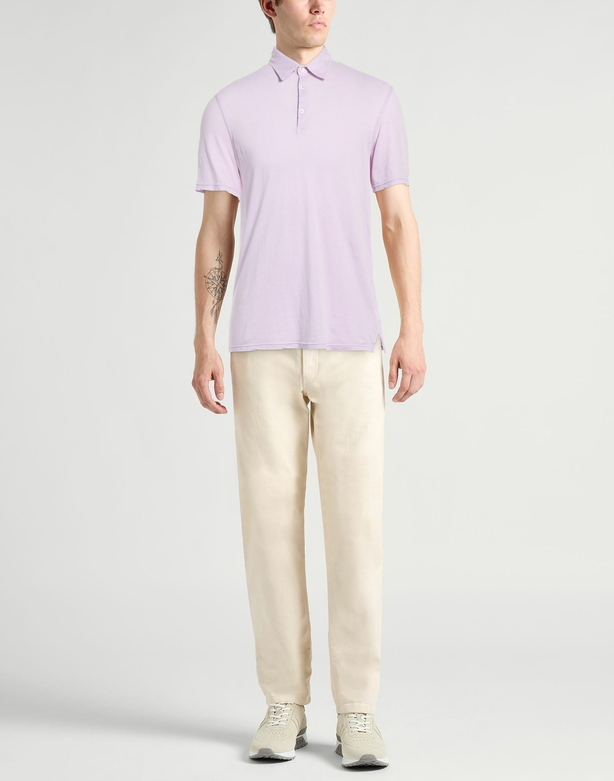 Fedeli Mens Polo shirt Lilac