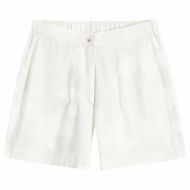 Photo: Holzweiler Women's Cari Shorts in Ecru Mix