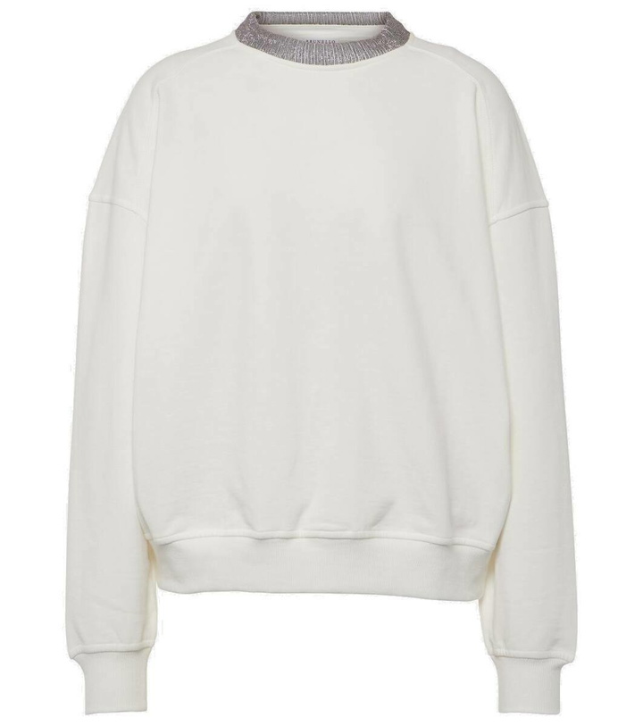 Photo: Brunello Cucinelli Cotton jersey sweatshirt