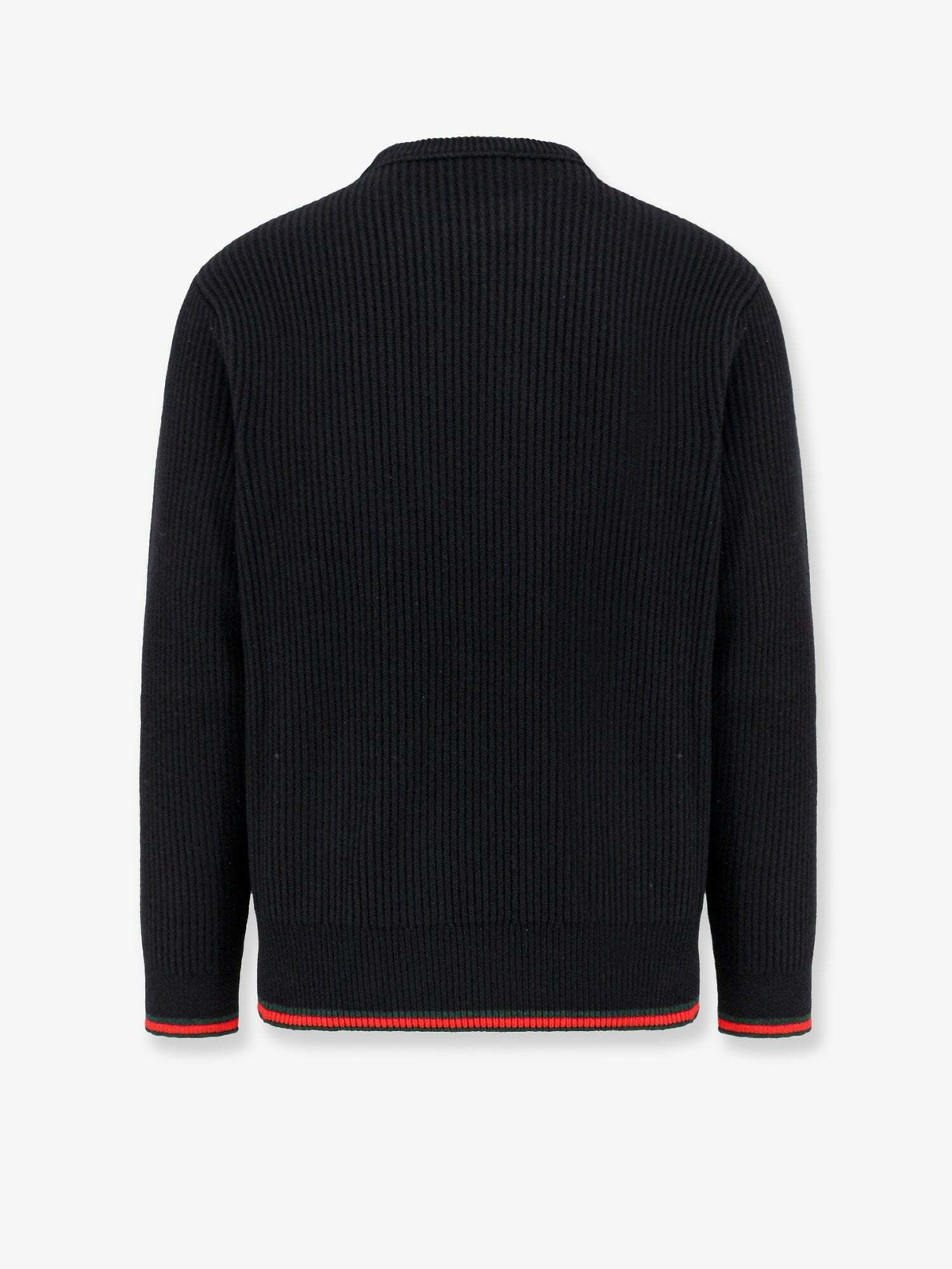 Gucci Sweater Black Mens Knitwear