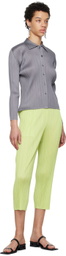 Pleats Please Issey Miyake Gray Basics Shirt