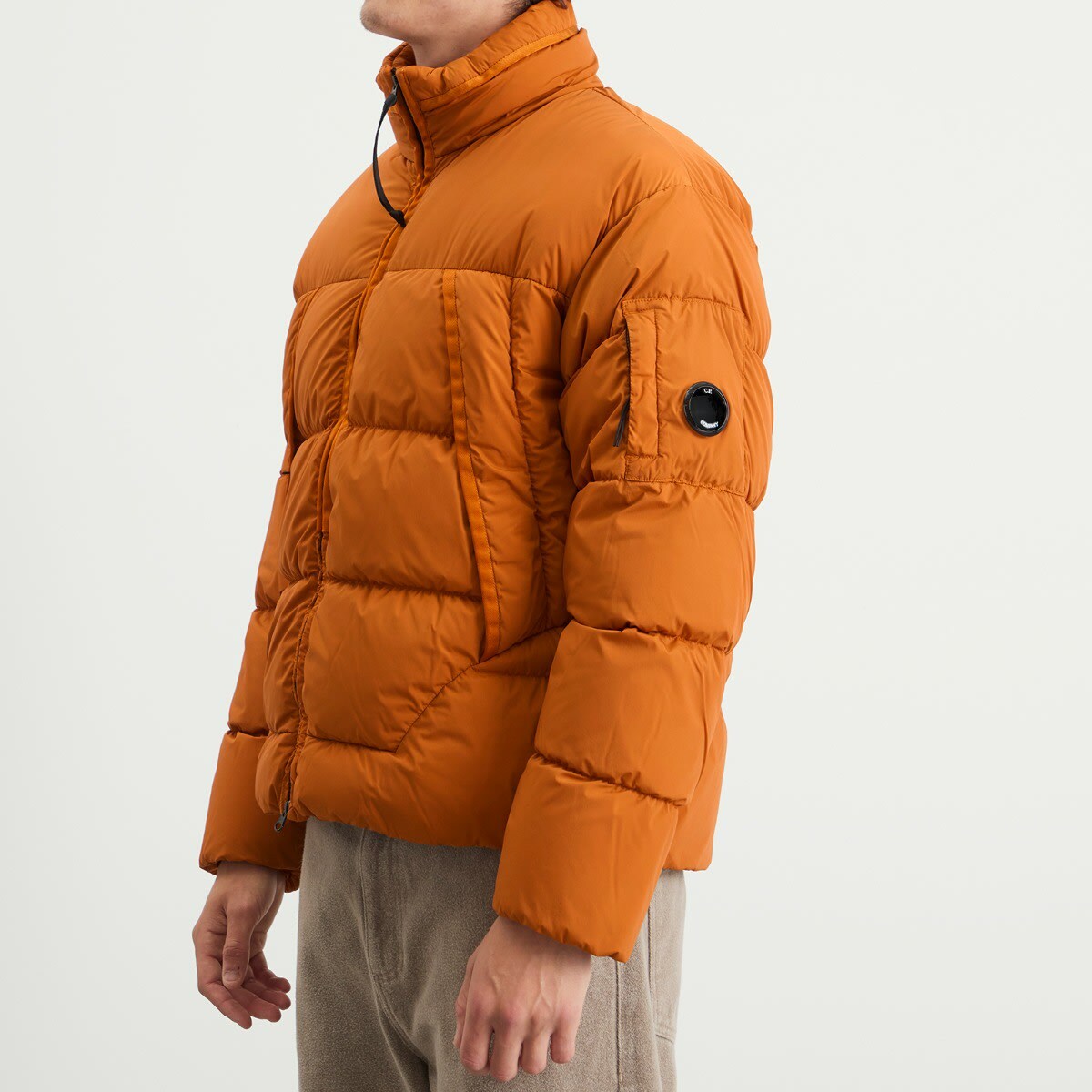 C.P. Company Men's Nycra R Jacket in Russet Orange C.P. Company