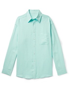 Anderson & Sheppard - Linen Shirt - Green