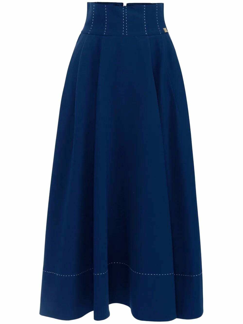 スカート Elisabetta Franchi TULLE SKIRT WITH LACE DECORATIONS GO04252E2 Elisabetta Franchi Tulle Skirt With Lace Decorations
