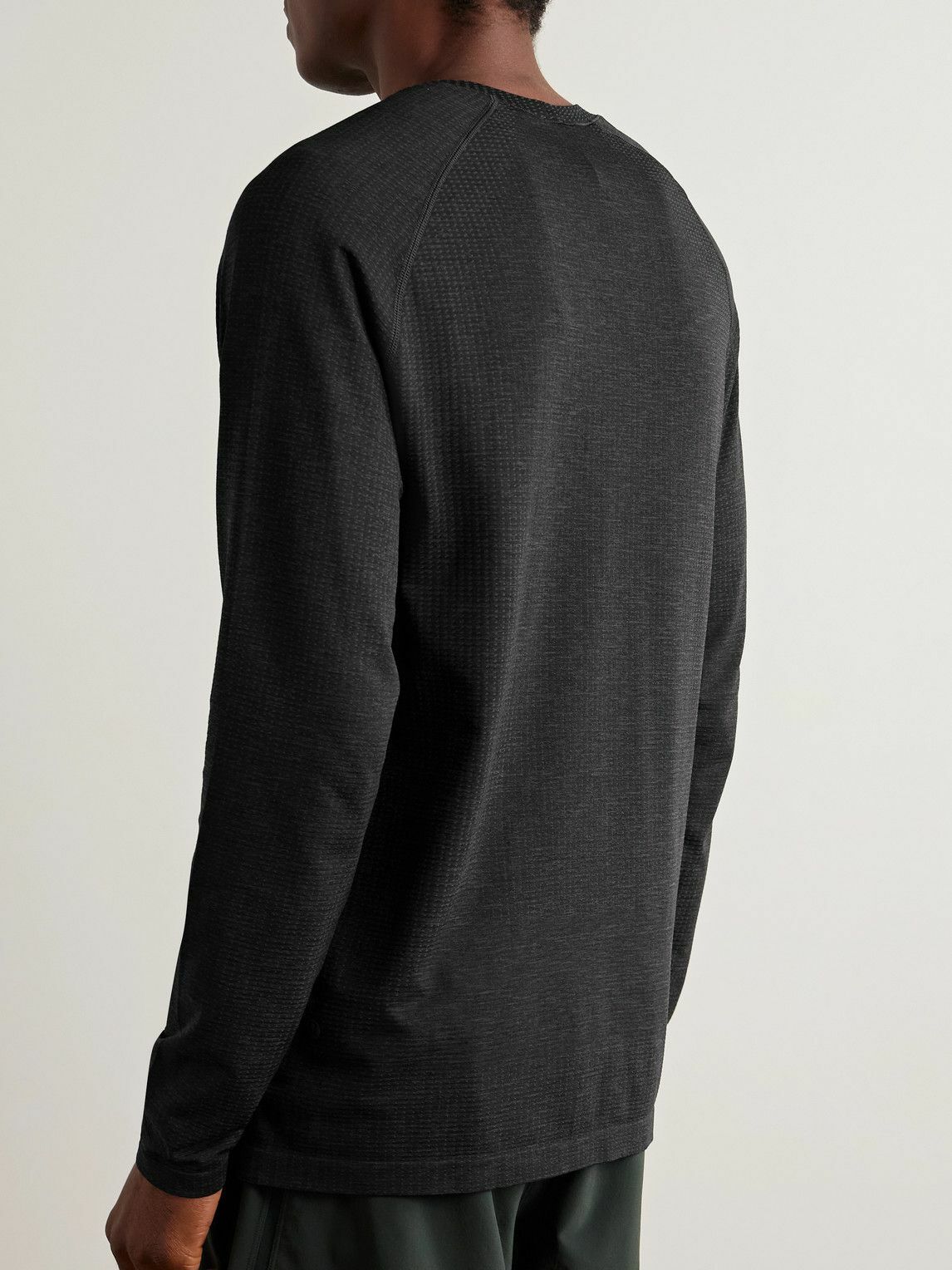 Lululemon - Metal Vent Tech Stretch-Mesh T-Shirt - Gray