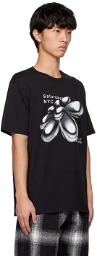 Saturdays NYC Black 3D Daisy T-Shirt