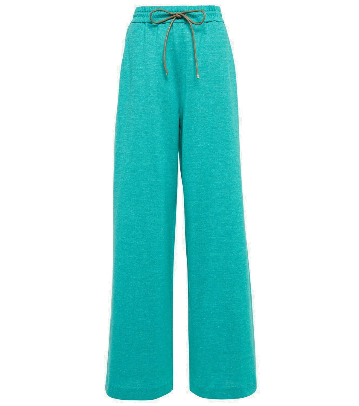 【Max Mara】 Eolie drawstringコットンアンドリネンパンツ Max Mara - Eolie drawstring cotton and linen pants Max Mara
