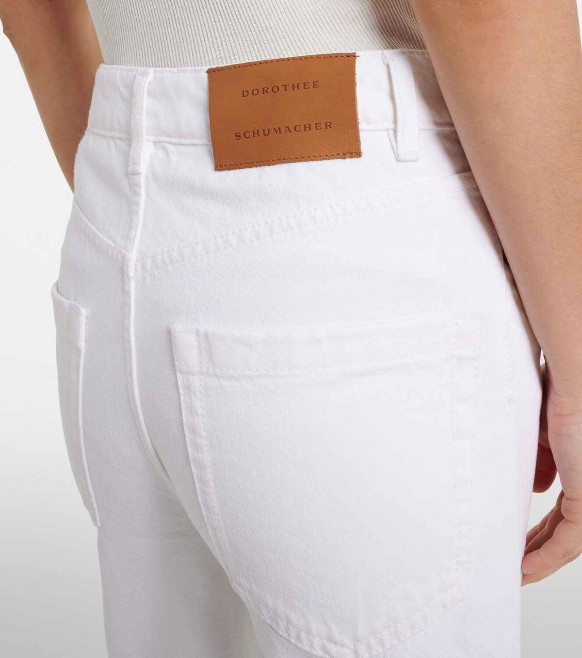 Dorothee Schumacher Denim Attraction wide-leg jeans