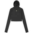 Adidas x FOG Women's Adidas x Fear of God Athletics Crop Hoodie in Black