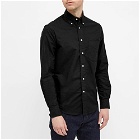 Gitman Vintage Men's Overdyed Oxford Shirt in Black