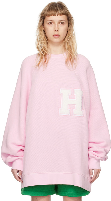 Photo: HALFBOY Pink Patch Sweatshirt