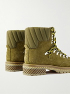 Off-White - Gstaad Suede Boots - Green