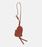 Loewe Lion leather bag charm