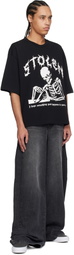 Stolen Girlfriends Club Black Well Wishes Relaxed T-shirt