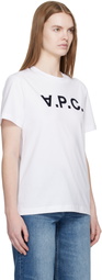 A.P.C. White Standard Grand 'VPC' T-shirt