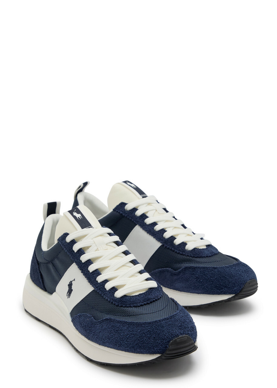 Polo Ralph Lauren Train 89 Panelled Mesh Sneakers Navy