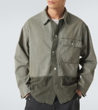 A.Presse Paneled cotton jacket