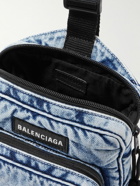 Balenciaga - Explorer Logo-Appliquéd Nylon-Twill Messenger Bag