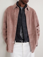FRAME - Suede Shirt - Pink