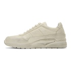 Common Projects White Leather Cross Trainer Sneakers