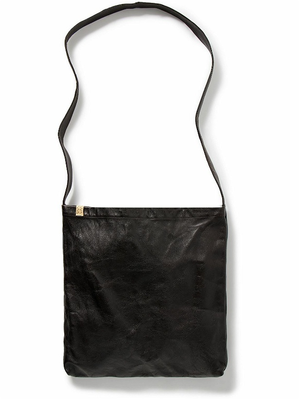 Photo: Visvim - Record Crinkled-Leather Messenger Bag