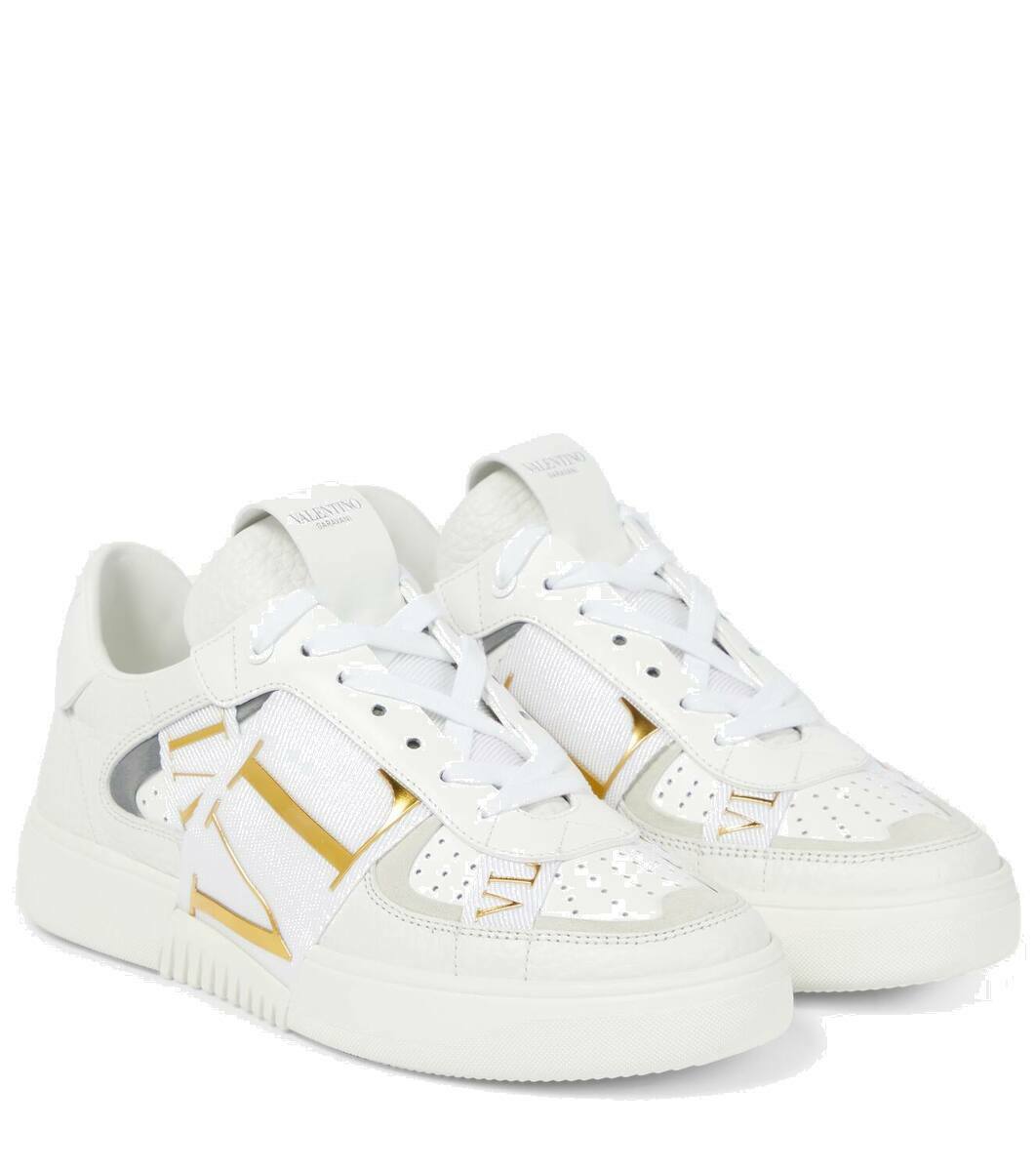 VL7N Low Top Leather Sneakers レザースニーカー Valentino Garavani VL7N low-top Leather Sneakers | Black