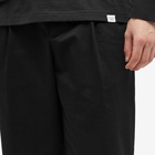 Norse Projects Men's Christopher Relaxed Pleated Trouser in Black