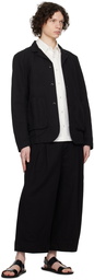 Toogood Black 'The Etcher' Trousers