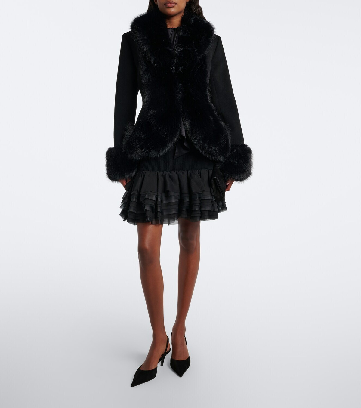 Nina Ricci Wool and cashmere jacket