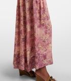 Isabel Marant Melissa printed silk voile maxi dress