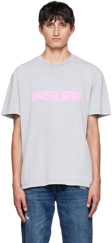 Photo: Ksubi Gray Sott Biggie T-Shirt