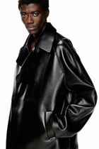 Diesel Oversized neoprene-bonded tailored jacket - Jackets - Unisex - Black