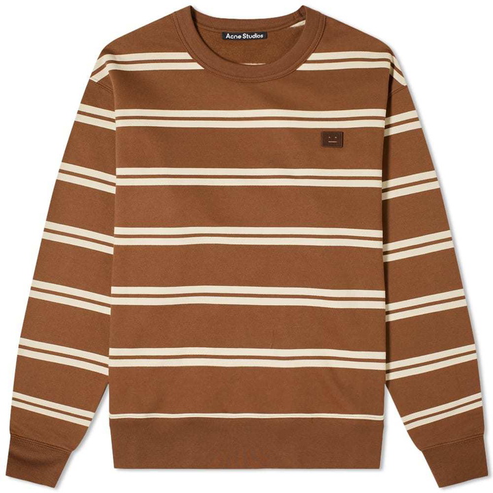 Photo: Acne Studios Fairview Stripe Face Crew Sweat