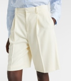 Ralph Lauren Collection Minetta wool gabardine Bermuda shorts