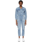 Citizens of Humanity Blue Denim Marta Jumpsuit