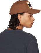 Dsquared2 Brown 'D2' Patch Cap