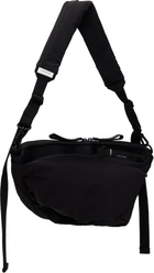 Côte&Ciel Black & Green Orne Smooth Reversible Bag