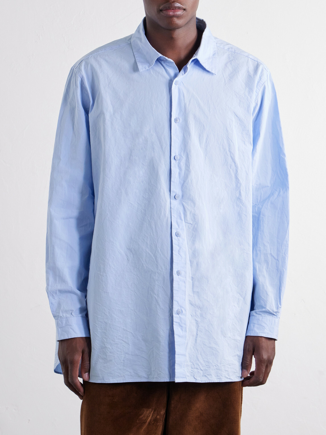 Casey Casey - Ilka Cotton Shirt - Blue