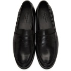 Officine Generale Black Mika Penny Loafers