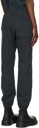 Rhude Black Terry Lounge Pants