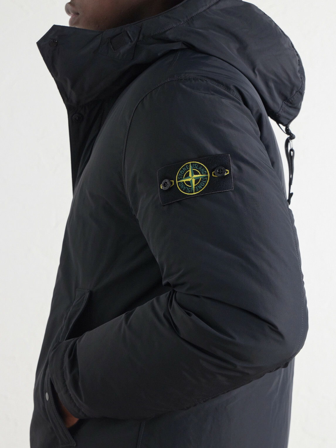 Stone Island - Shell Hooded Down Parka - Black