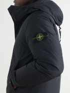 Stone Island - Shell Hooded Down Parka - Black